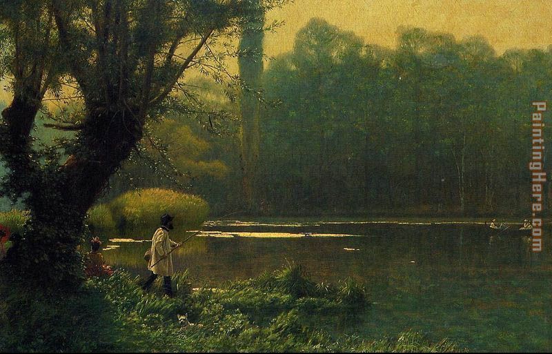 Jean-Leon Gerome Summer Afternoon on a Lake